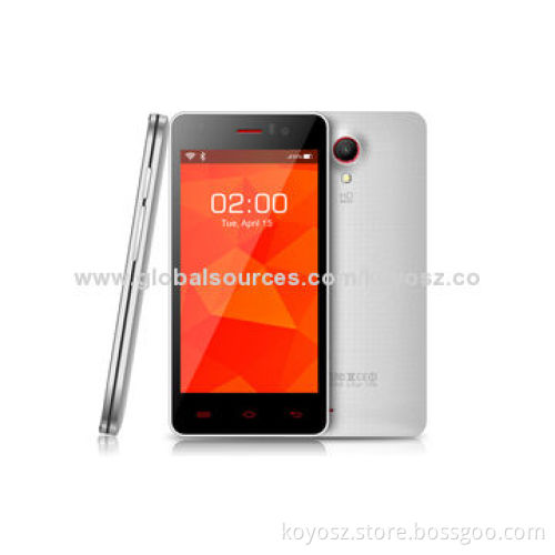 4G Phone, Android 4.4 OS, 4.5" 854*480 Screen, 1G+4G, Quad-core, WiFi, Dual Camera
